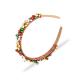 Costume Party Christmas Hair Accessories Aluminum Red Green Yellow Bell Hairbands Cosplay  12cm
