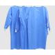 Disposable medical civil isolation surgical gown PP non woven fabric SMS PP PE