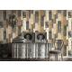 Modern Style PVC Wood Effect Wallpaper Sound Absorbing For Bedchamber