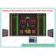 Electronic Digital Stadium Basketball ScoreBoards  with 24s Shot Clock and Timer display
