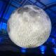 Decoration Used Giant Advertising Inflatable Moon Model With Led Light Large Inflatable Moon Balloon
