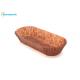 Cymbiform Greaseproof Cupcake Liners Bulk / Small Brown Paper Cupcake Cases