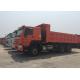 371HP 10 Wheeler Dump Truck Capacity 30 - 40 T 75 Km/H Low Fuel Consumption