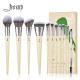 Jessup 12Pcs Sustainable and Eco-friendly Makeup Brush Set Low Waste T327