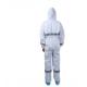 Polypropylene SPP Disposable Protective Coverall With Elastic Cuff / Ankle