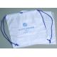 Biodegradable Drawstring Laundry Bag With Printing,Logo Printed Poly Drawstring Hotel/Travel Laundry Plastic Bag