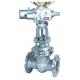 Air Actuated Resilient Seated Gate Valve Iron Coating EPDM / NBR Wedge