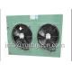 Black Or White Body Two Fans Condenser Unit For Air Conditioner , CC Approval