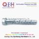 QBH ZP HDG Black Hex Serrated Flange Head Self-Tapping Concrete Screw Anchor