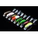 Fishing Gear Bait Minnow 6cm / 9.8g Black Feather Hook ABS Plastic