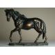 Life Size Antique Bronze Horse Sculptures , Hotel Decoration Outdoor Horse Sculpture