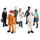 7 PCS People At Work Model Toy Pretend Professionals Figurines Career Figures Individually