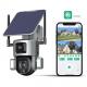 Dual Lens Wifi Security 4G Solar Camera With PIR Auto Tracking