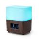 Household Wood Grain 300ML Essential Oil Diffuser Alarm Clock