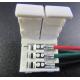 Solderless 3pin led connector for apa104 ws2811 digital led strip
