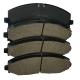 OE 41060-NS013 41060-58G90 D333 Ceramic Rear Brake Pads for FOR Nissan Pickup Truck v8