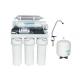 Manual flush Brackish Water Reverse Osmosis Systems with 10 slim double O-ring Cartridge housing