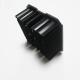 Black Anodizing Cold Forging Heat Sink For LED Lighting Width 150mm