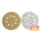 Customized OBM Support Yellow Sanding Discs for Random Orbit Sander and Glass Material