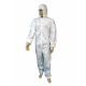 Dust Proof Disposable PP Non Woven Coverall Microporous