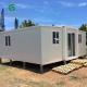 3 In 1 Expandable Prefab Homes Prefabricated Shipping Container Houses