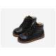 Rubber Sole Real Leather Children Boots Waterproof Toddler Girls Boys Leather Kids Shoes