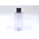Clear Purple Miniature Plastic Shampoo Bottle 15ml 30ml With Fold Cap