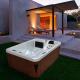 2 Lounge Acrylic Outdoor Spa Hot Tub Hotel Indoor Massage Bathtub