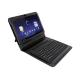 Bluetooth tandard 80-key Keyboard samsung galaxy tab leather Case for MOTOROLA XOOM--HK-01