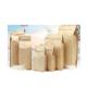 Factory supply doypack pouch stand up kraft paper bags/zipper paper packaging bag