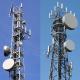 ASTM A123 Telecommunication Tower Accessories 4 Leg Tubular GSM MW Antenna