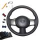 Customized Hand Sewing Car Accessories Steering Wheel Cover for Nissan March Sunny Versa