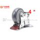 TPR Static Damping Plate Grey Industrial Caster Wheels With Brake