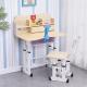 Luxury Toddler Study Table And Chair Combo 2 Year Old With LED Lamp Reading Board
