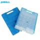 Food Grade HDPE Large Cooler Ice Packs Reusable Blue With Handle