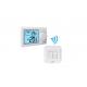 Wireless LCD Display Electronic Room Thermostat For Indoor 230VAC 50HZ