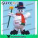 Cute 3m Inflatable Snowman For Christmas Decoration,Event Inflatable Snow Man