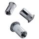 ZINC PLATED Small Large Countersunk Flat Head Reduced Side With Notch Collar Rivet Nuts