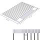 Foldable Dish Sink Drying Rack FDA Grade Soft Silicon Dish Drainer Stainless Steel
