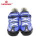 Blue SPD Indoor Cycling Shoes , Inside SPD Bicycle Shoes Water Resistant