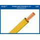 750V LSOH Flame Retardant Building Wire And Cable Single Core H07Z1-R 4sqmm Yellow
