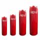 Capacity FM200 Steel Cylinder For Extinguishing Agent Storage