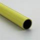 Dia 28mm Lean Tube JY-4000YH-P PE Coated Steel Pipe Brilliant Yellow