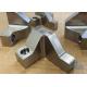 CNC Machined Parts Stainless Steel L Crimp Terminal Connector With OEM Surface