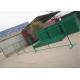 Powder Coated Temporary Mesh Fencing With Base Canada Standard Green Color