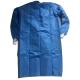 Disposable SMS Isolation Gown , Surgical Blue Isolation Gown Antibacterial