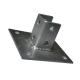 Corrosion Resistant 4 Holes Base Steel Strut Channel Fitting