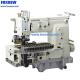 12-needle Flat-bed Double Chain Stitch Sewing Machine (tuck fabric seaming) FX1412PTV