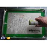 Square / Round Fiber Glass Non Stick Silicone Baking Mat Plain Woven