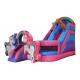 Unicorn Icastle Jump House With Slide Double Play Bounce House Pvc Material